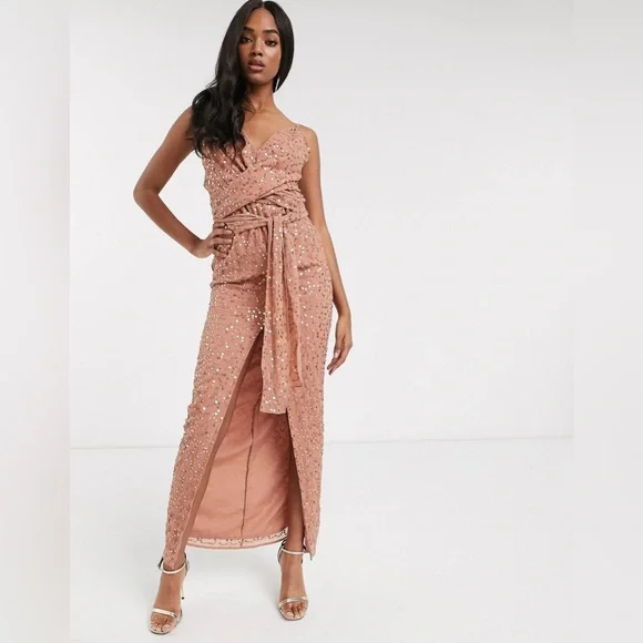 black one shoulder fishtail maxi dress Quinn One Shoulder Fishtail Maxi Dress with Pleat Detail